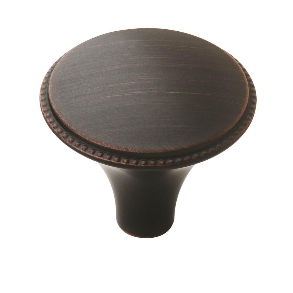 Atherly 1-1/4 in (32 mm) Diameter Oil-Rubbed Bronze Cabinet Knob