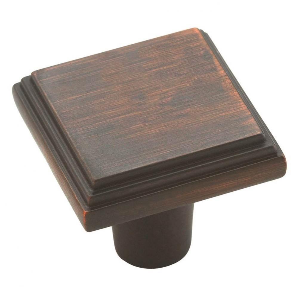 Manor 1-1/16 in (27 mm) Length Oil-Rubbed Bronze Cabinet Knob