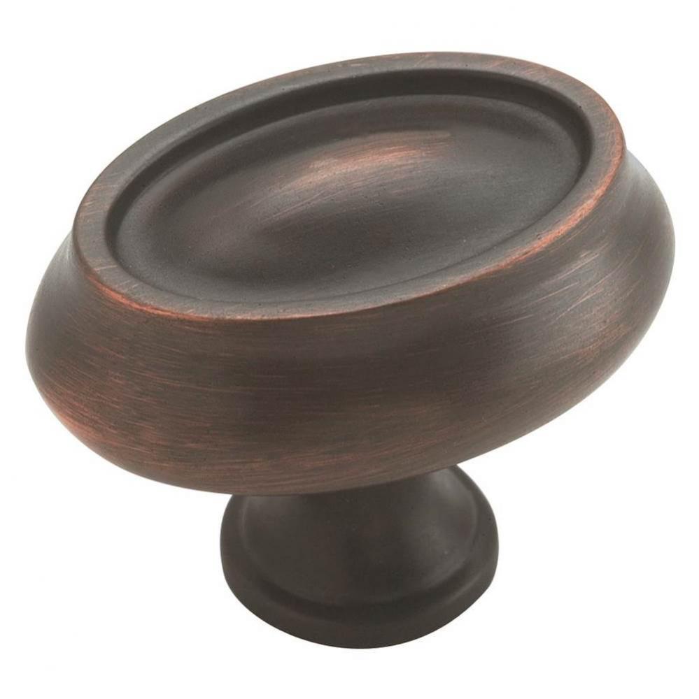 Manor 1-1/2 in (38 mm) Length Oil-Rubbed Bronze Cabinet Knob