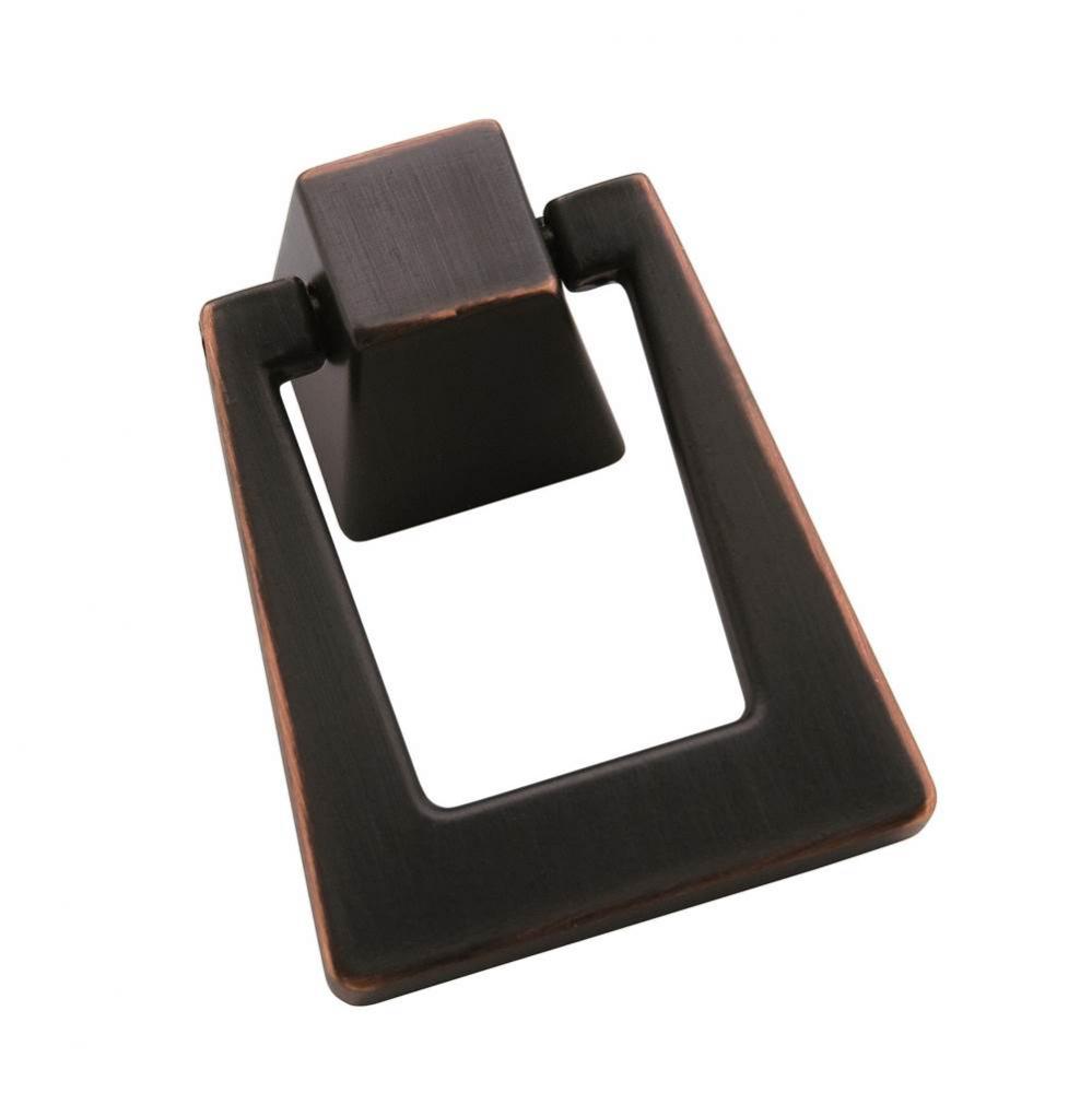 Blackrock 1-13/16 in (46 mm) Length Oil-Rubbed Bronze Cabinet Pendant