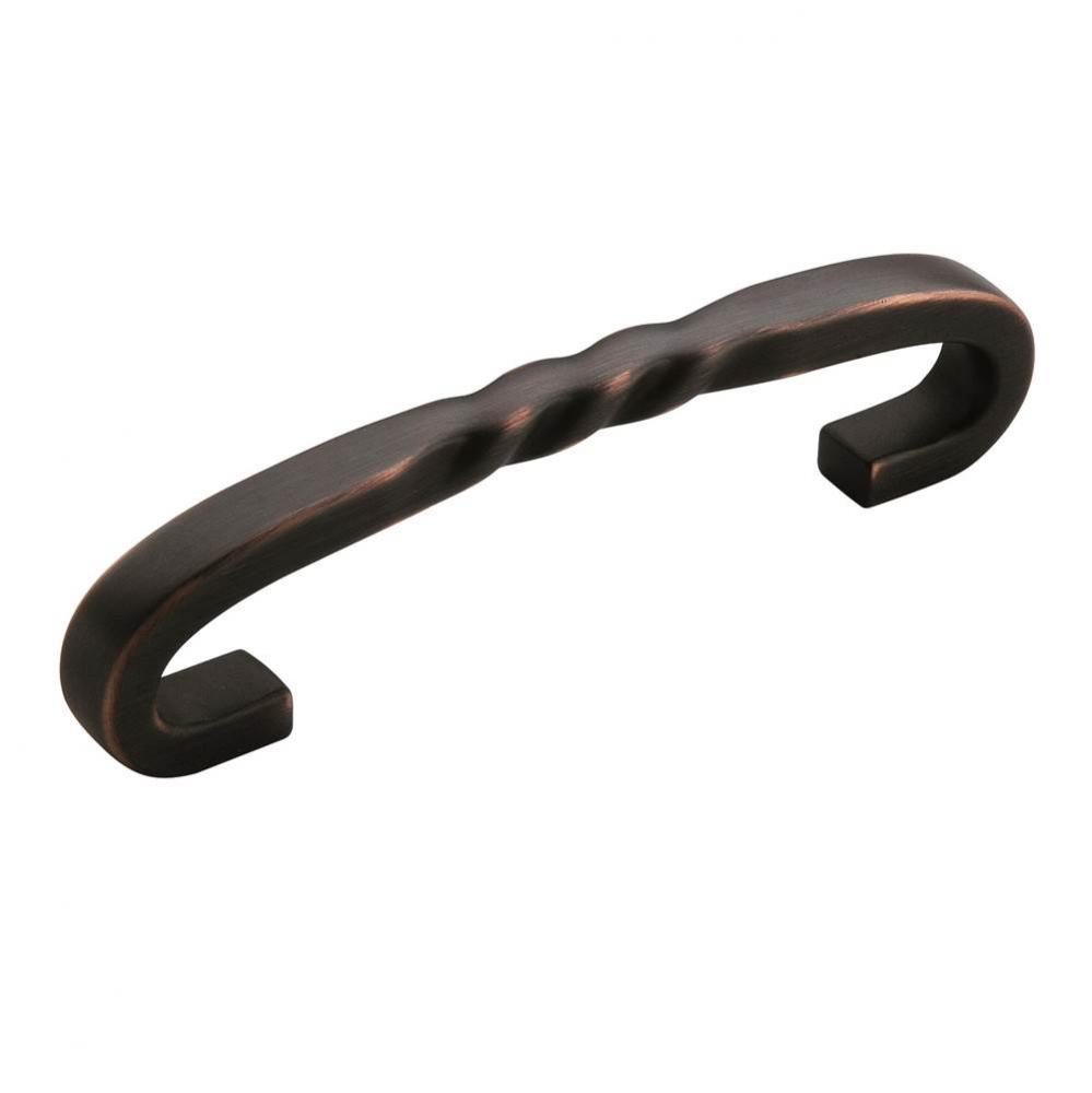Inspirations 3-3/4 in (96 mm) Center-to-Center Oil-Rubbed Bronze Cabinet Pull