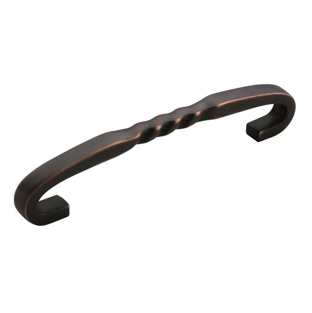 Inspirations 5-1/16 in (128 mm) Center-to-Center Oil-Rubbed Bronze Cabinet Pull