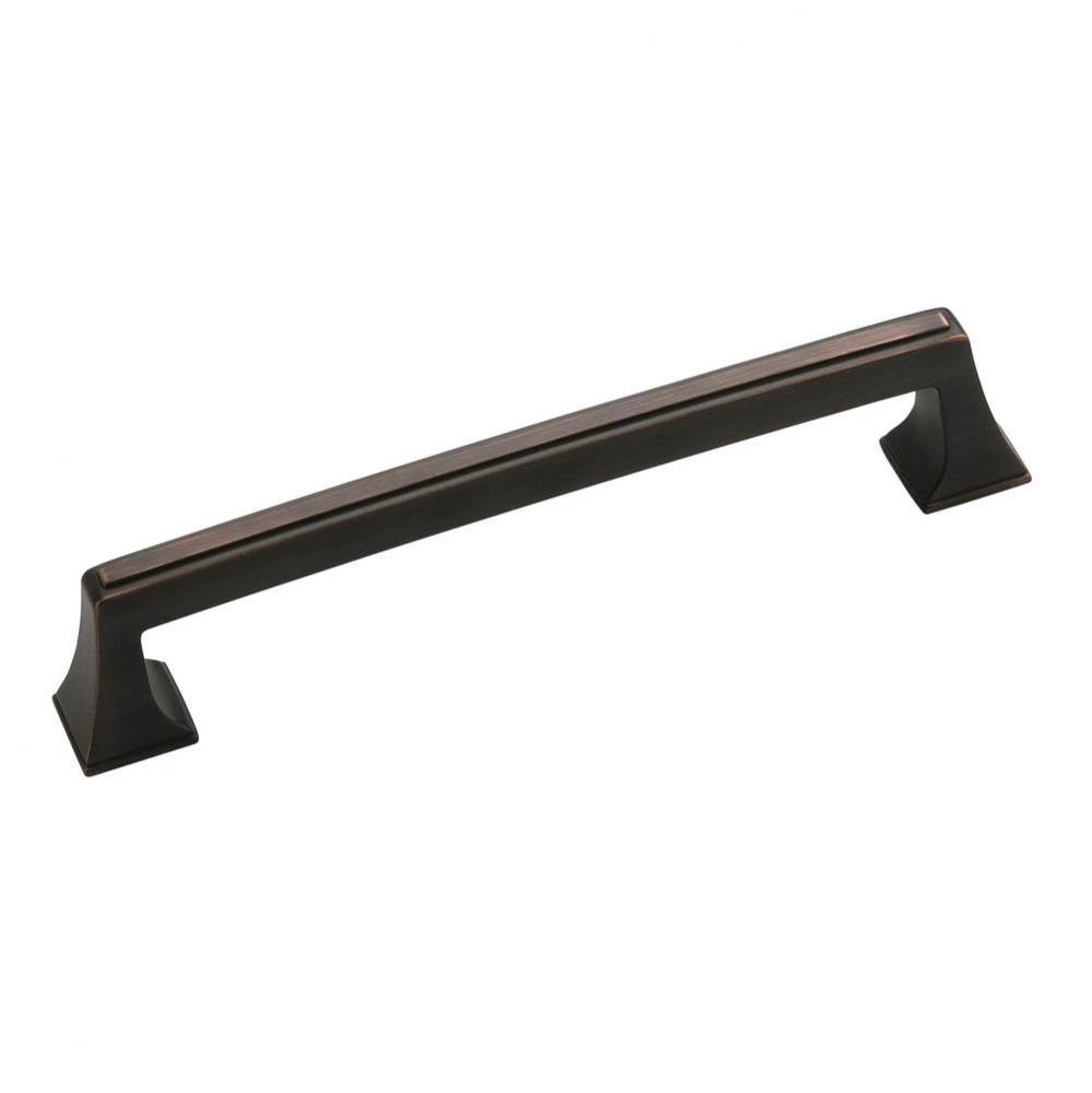 Mulholland 6-5/16 in (160 mm) Center-to-Center Oil-Rubbed Bronze Cabinet Pull