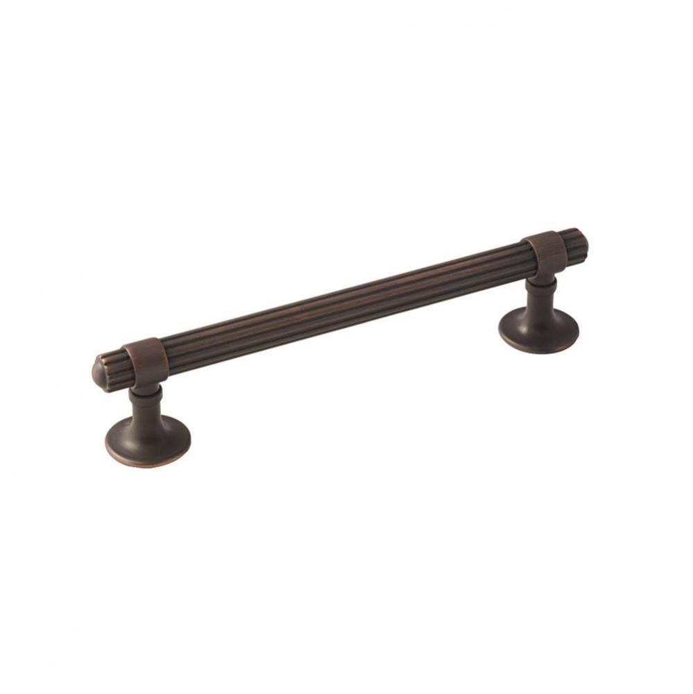 Sea Grass 5-1/16 in (128 mm) Center-to-Center Oil-Rubbed Bronze Cabinet Pull