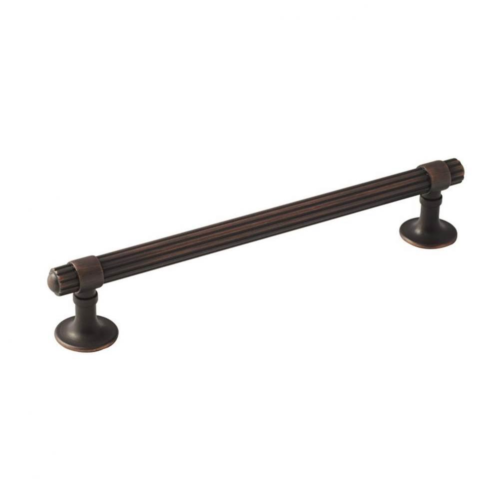 Sea Grass 6-5/16 in (160 mm) Center-to-Center Oil-Rubbed Bronze Cabinet Pull