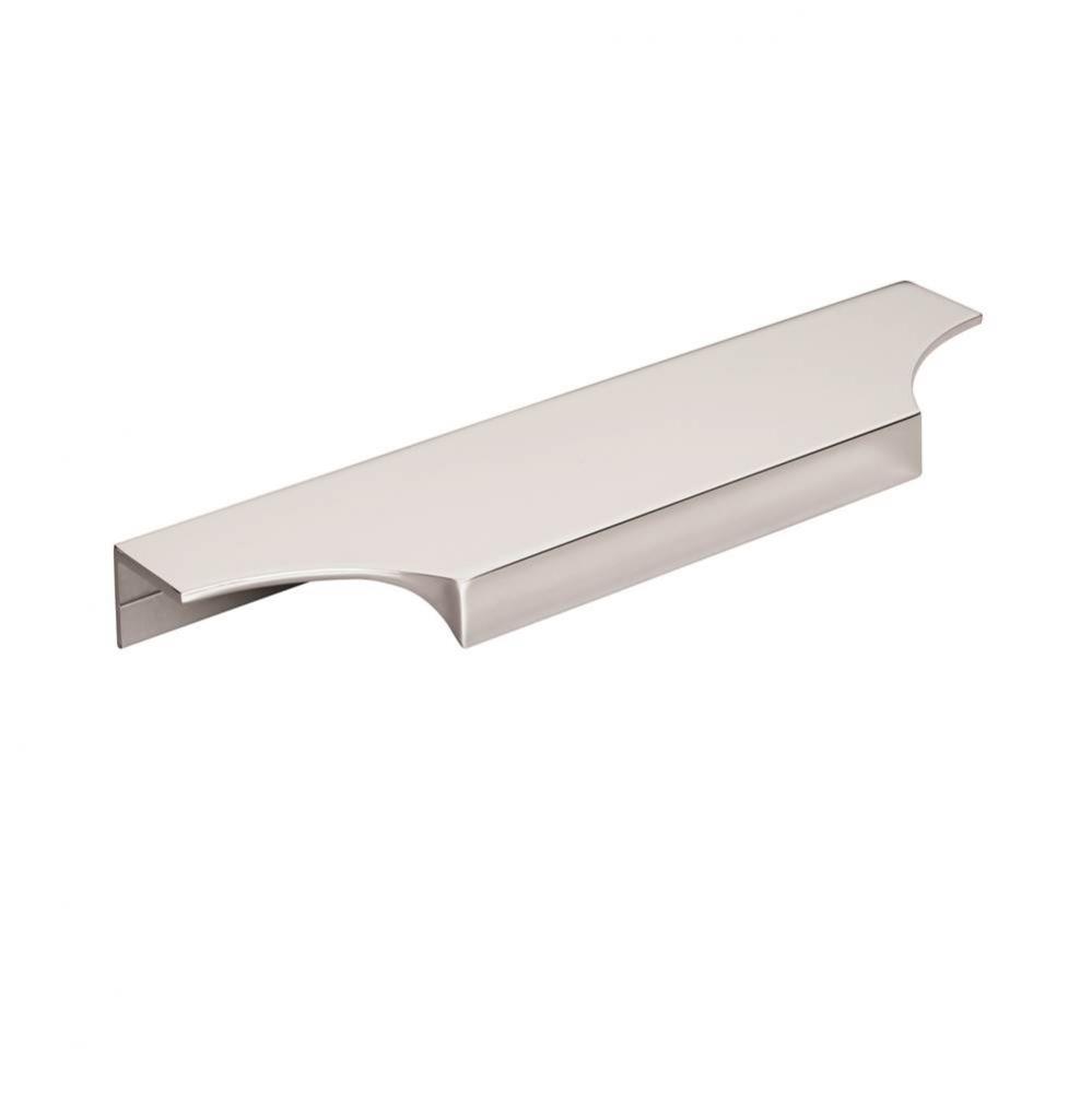 Extent 6-9/16 in (167 mm) Center-to-Center Polished Chrome Cabinet Edge Pull