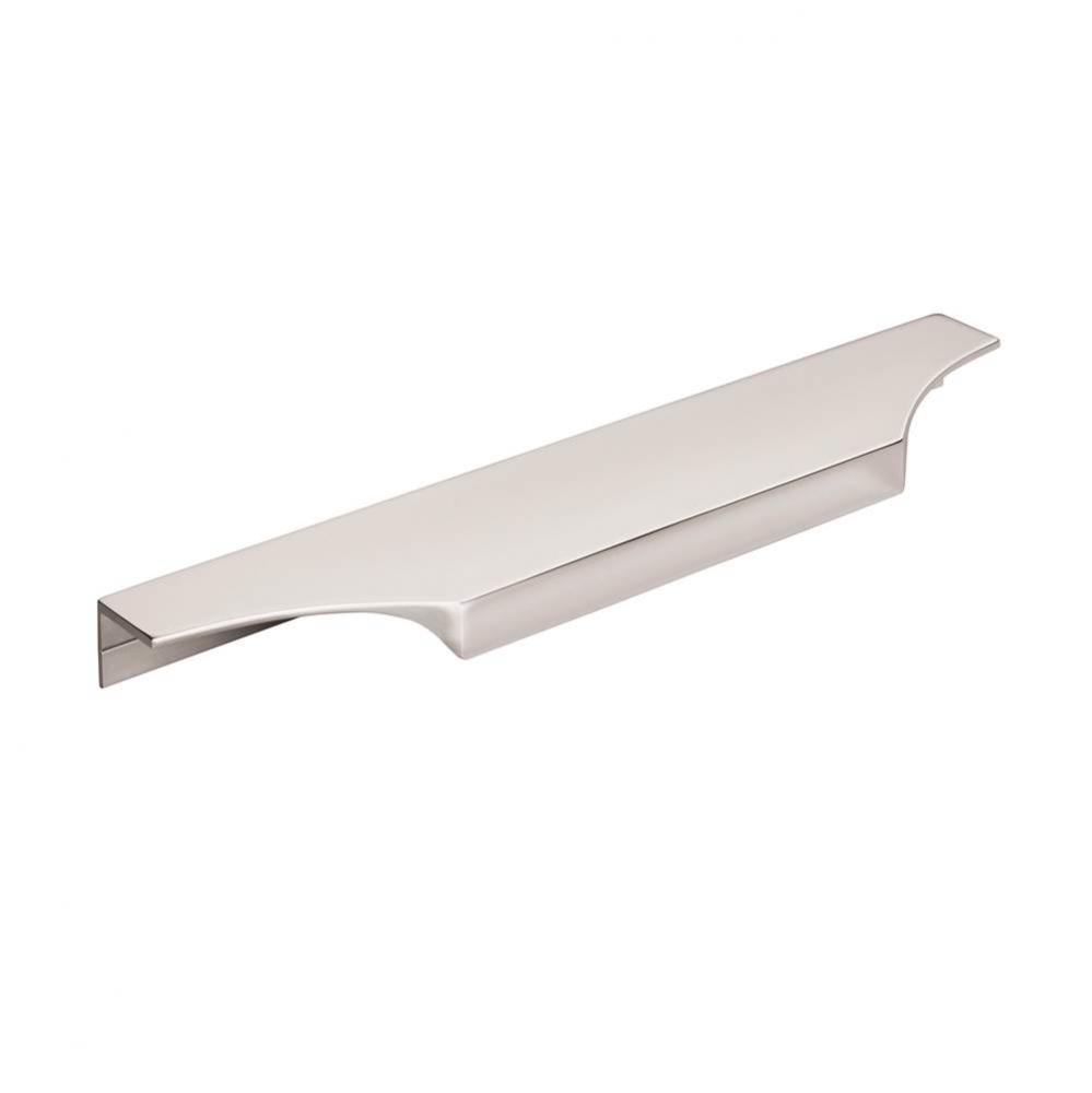 Extent 8-9/16 in (217 mm) Center-to-Center Polished Chrome Cabinet Edge Pull