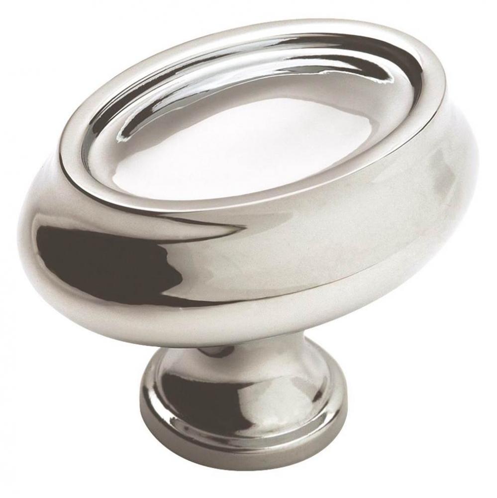 Manor 1-1/2 in (38 mm) Length Polished Chrome Cabinet Knob
