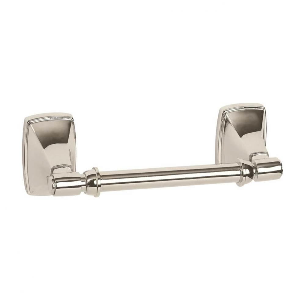 Clarendon Pivoting Double Post Tissue Roll Holder in Polished Chrome