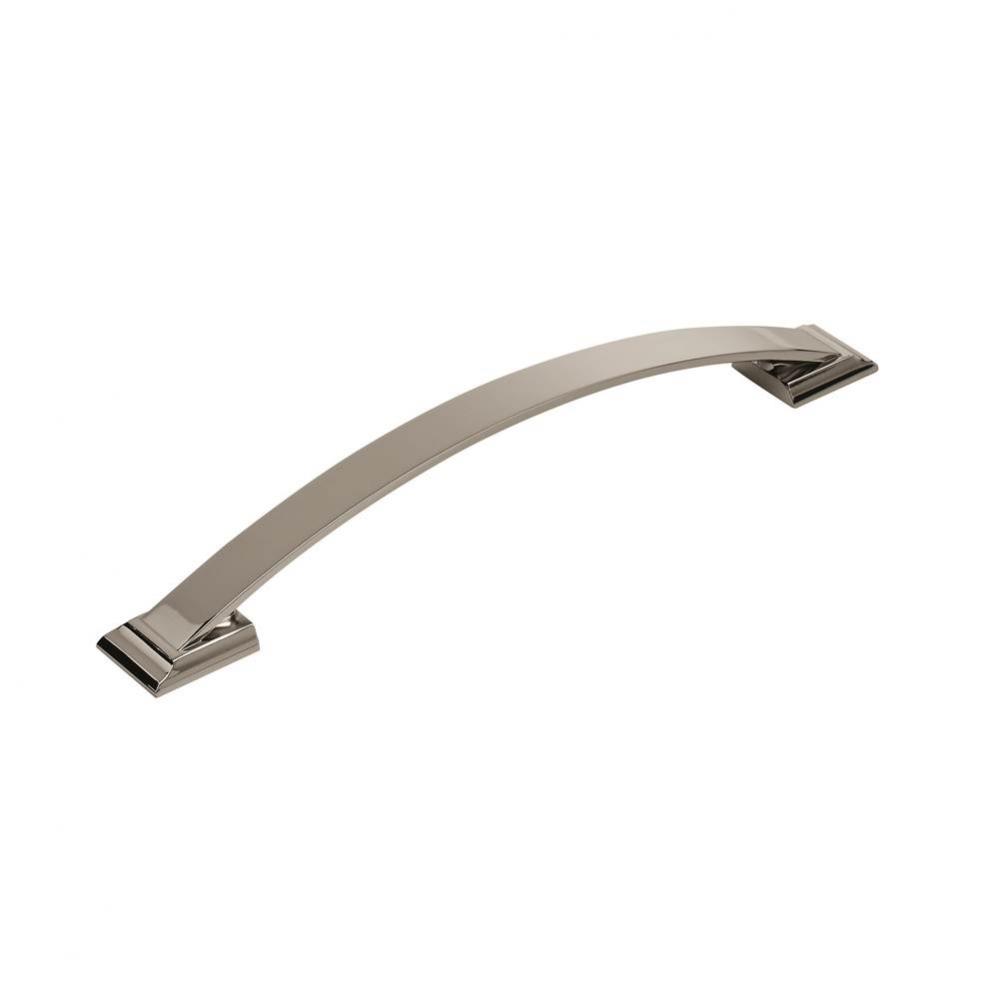 Candler 8 in (203 mm) Center-to-Center Polished Nickel Appliance Pull