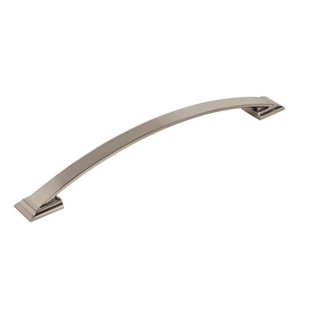 Candler 12 in (305 mm) Center-to-Center Polished Nickel Appliance Pull