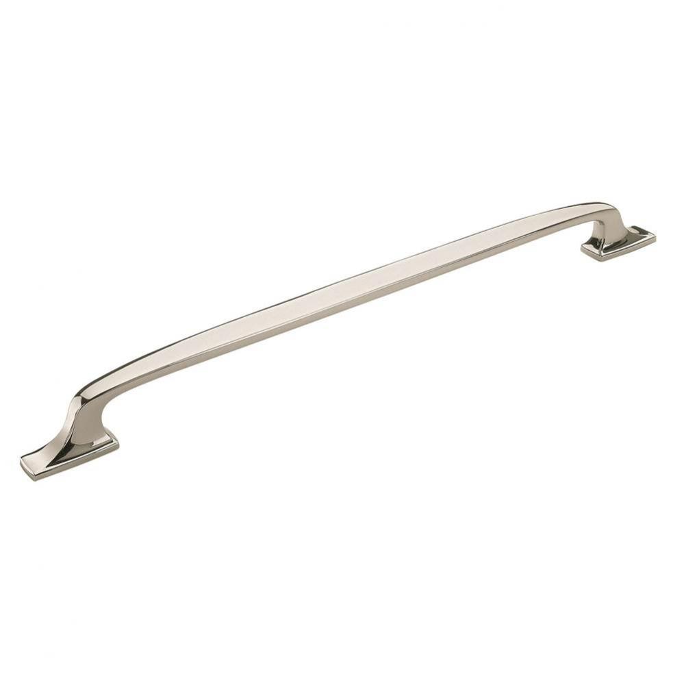Highland Ridge 18 in (457 mm) Center-to-Center Polished Nickel Appliance Pull