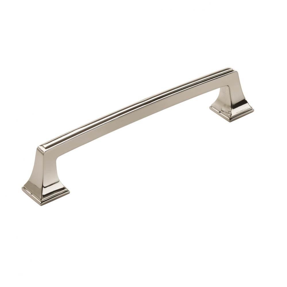 Mulholland 8 in (203 mm) Center-to-Center Polished Nickel Appliance Pull