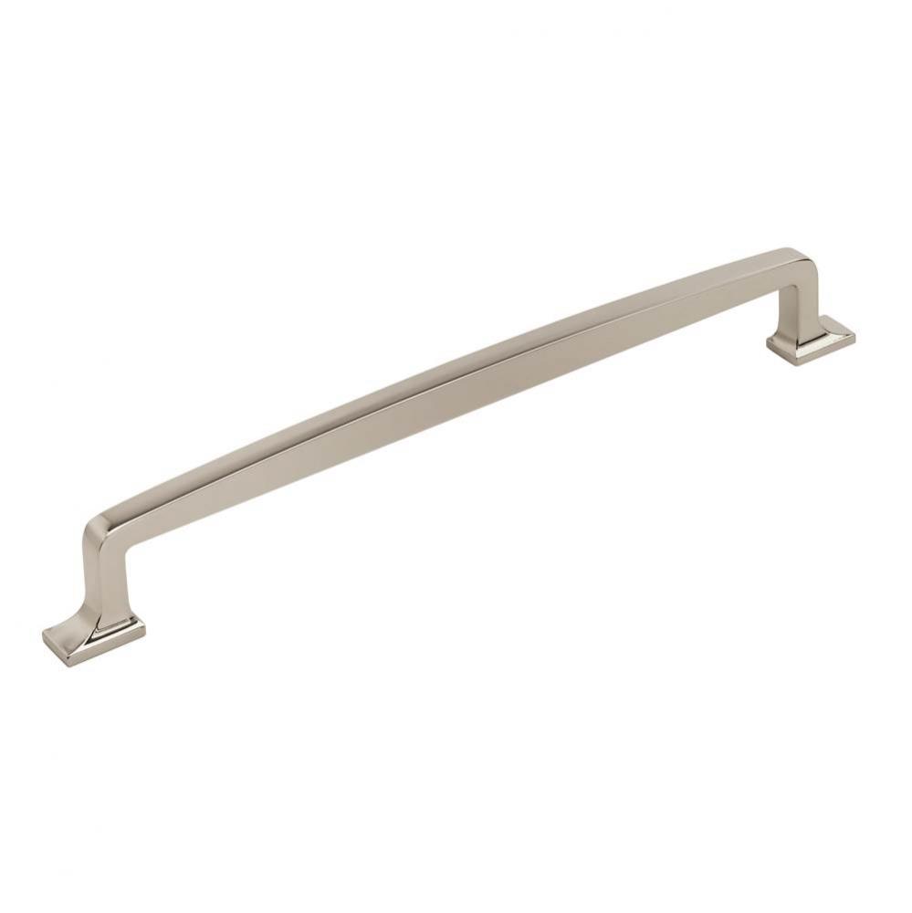 Westerly 12 in (305 mm) Center-to-Center Polished Nickel Appliance Pull