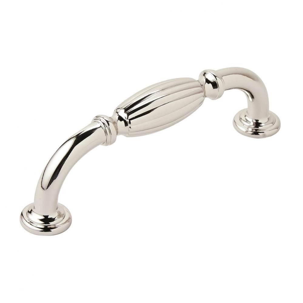 Blythe 3-3/4 in (96 mm) Center-to-Center Polished Nickel Cabinet Pull