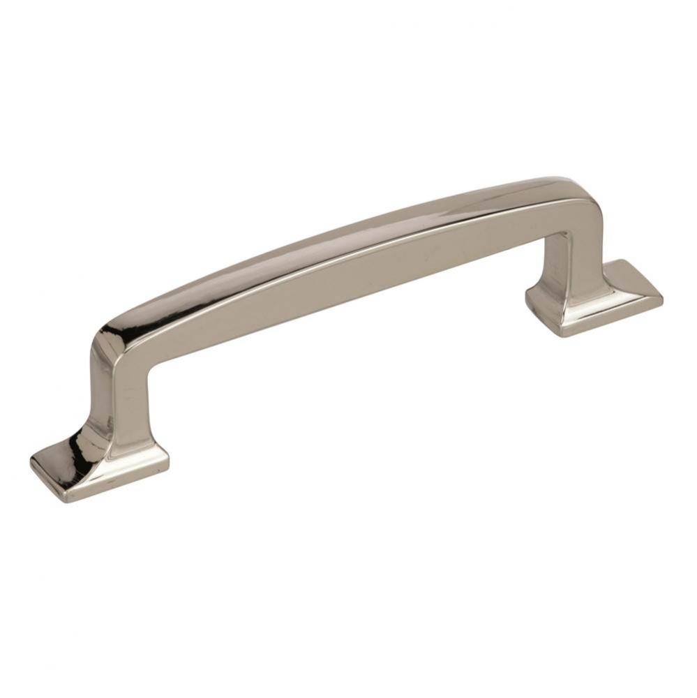 Westerly 3-3/4 in (96 mm) Center-to-Center Polished Nickel Cabinet Pull
