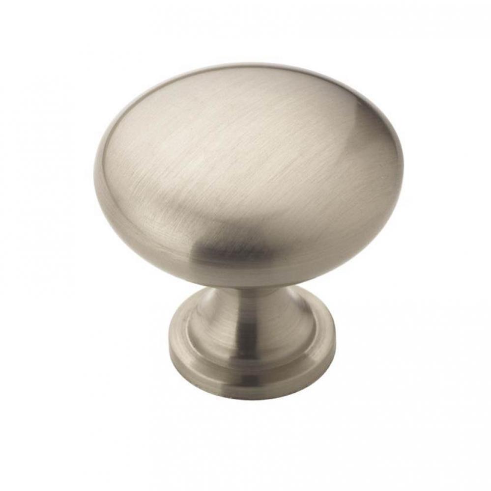 Allison Value 1-1/4 in (32 mm) Diameter Satin Nickel Cabinet Knob