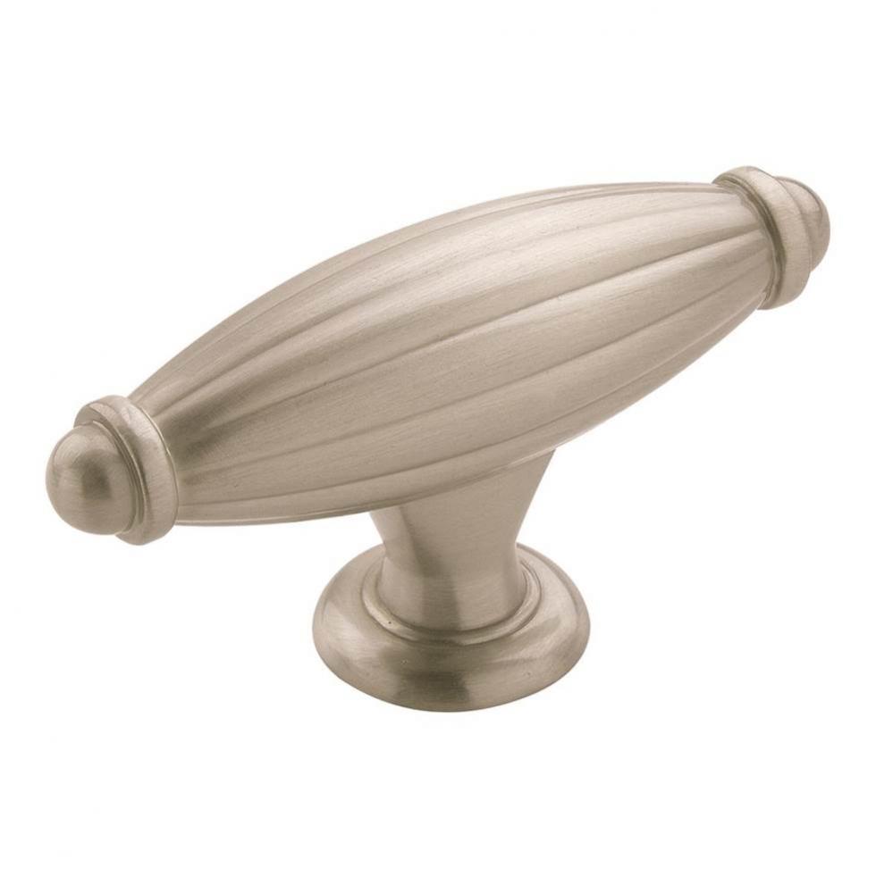 Blythe 3 in (76 mm) Length Satin Nickel Cabinet Knob