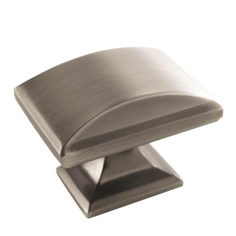 Candler 1-1/2 in (38 mm) Length Satin Nickel Cabinet Knob