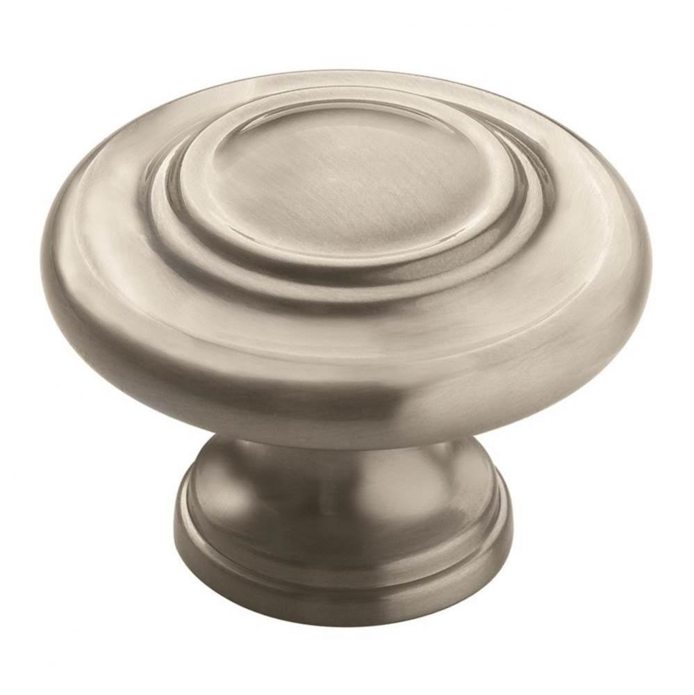 Inspirations 1-3/4 in (44 mm) Diameter Satin Nickel Cabinet Knob