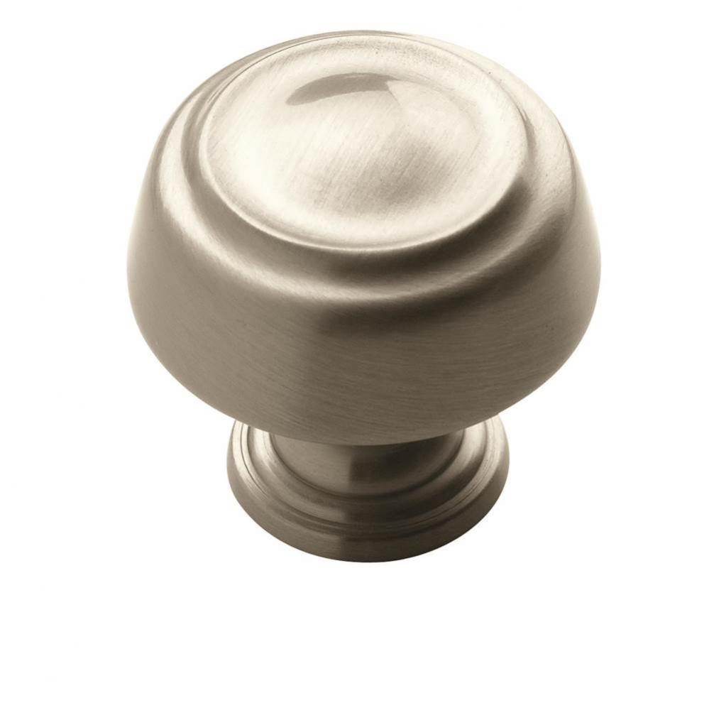 Kane 1-3/16 in (30 mm) Diameter Satin Nickel Cabinet Knob