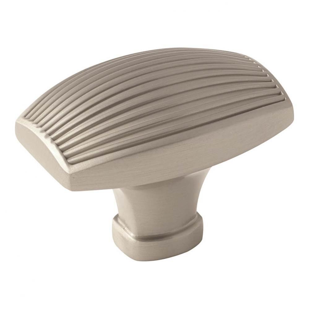 Sea Grass 1-3/4 in (44 mm) Length Satin Nickel Cabinet Knob