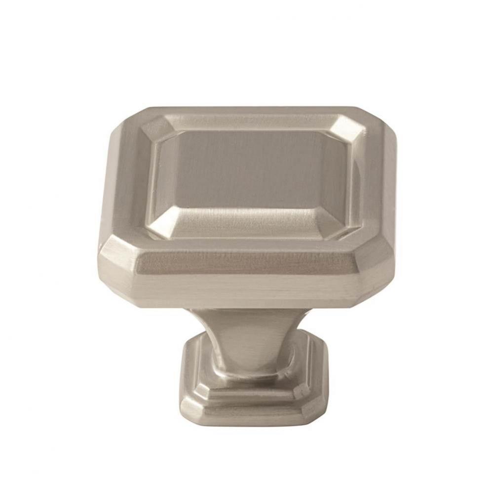 Wells 1-1/2 in (38 mm) Length Satin Nickel Cabinet Knob