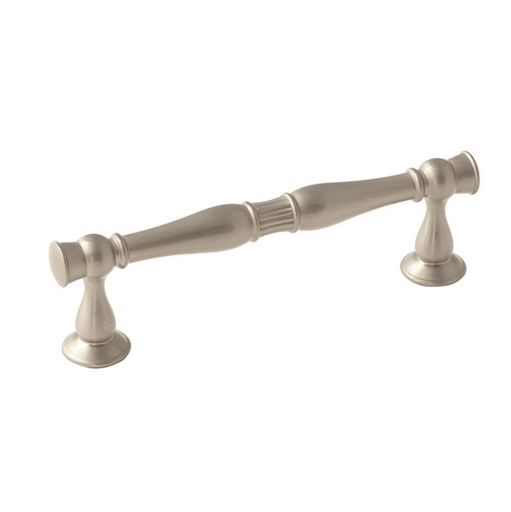 Crawford 3-3/4 in (96 mm) Center-to-Center Satin Nickel Cabinet Pull