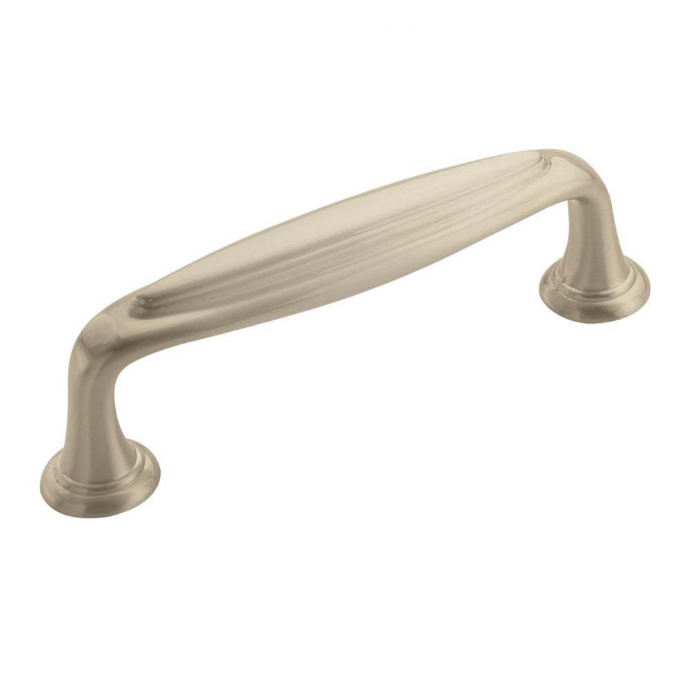 Mulholland 3 in (76 mm) Center-to-Center Satin Nickel Cabinet Pull