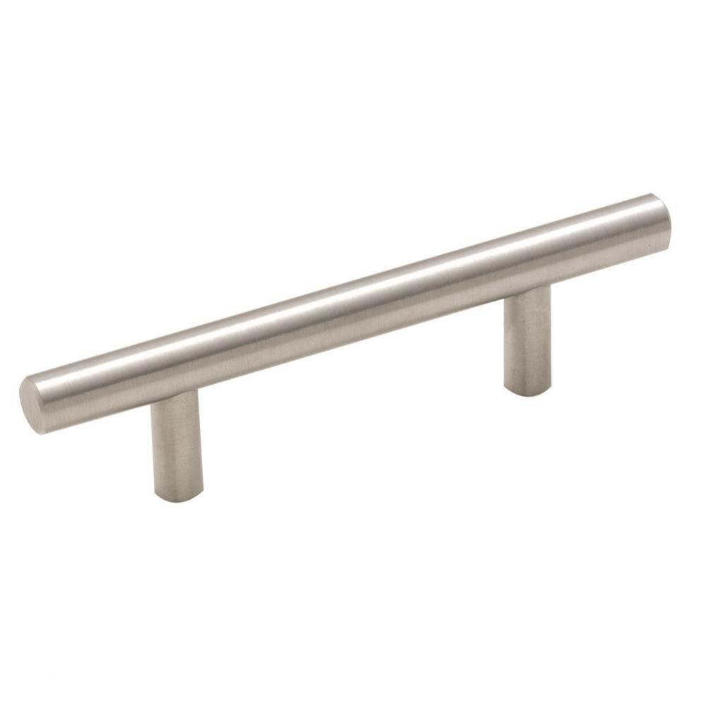 Bar Pulls 3 in (76 mm) Center-to-Center Stainless Steel Cabinet Pull