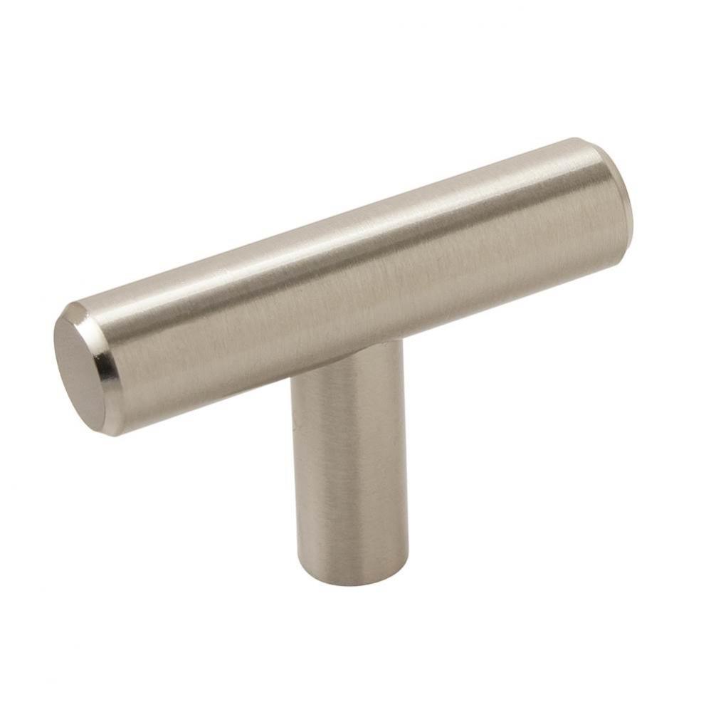Bar Pulls 1-15/16 in (49 mm) Length Sterling Nickel Cabinet Knob