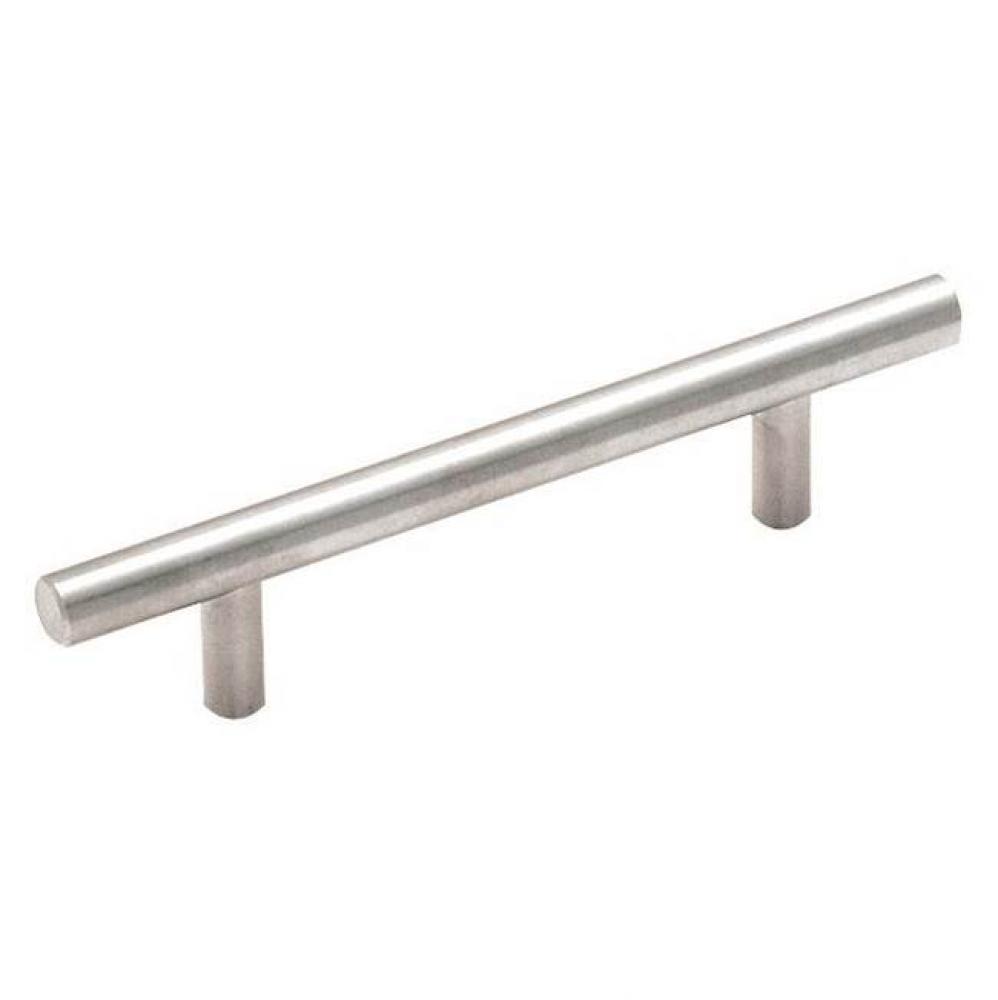 Bar Pulls 3-3/4 in (96 mm) Center-to-Center Sterling Nickel Cabinet Pull