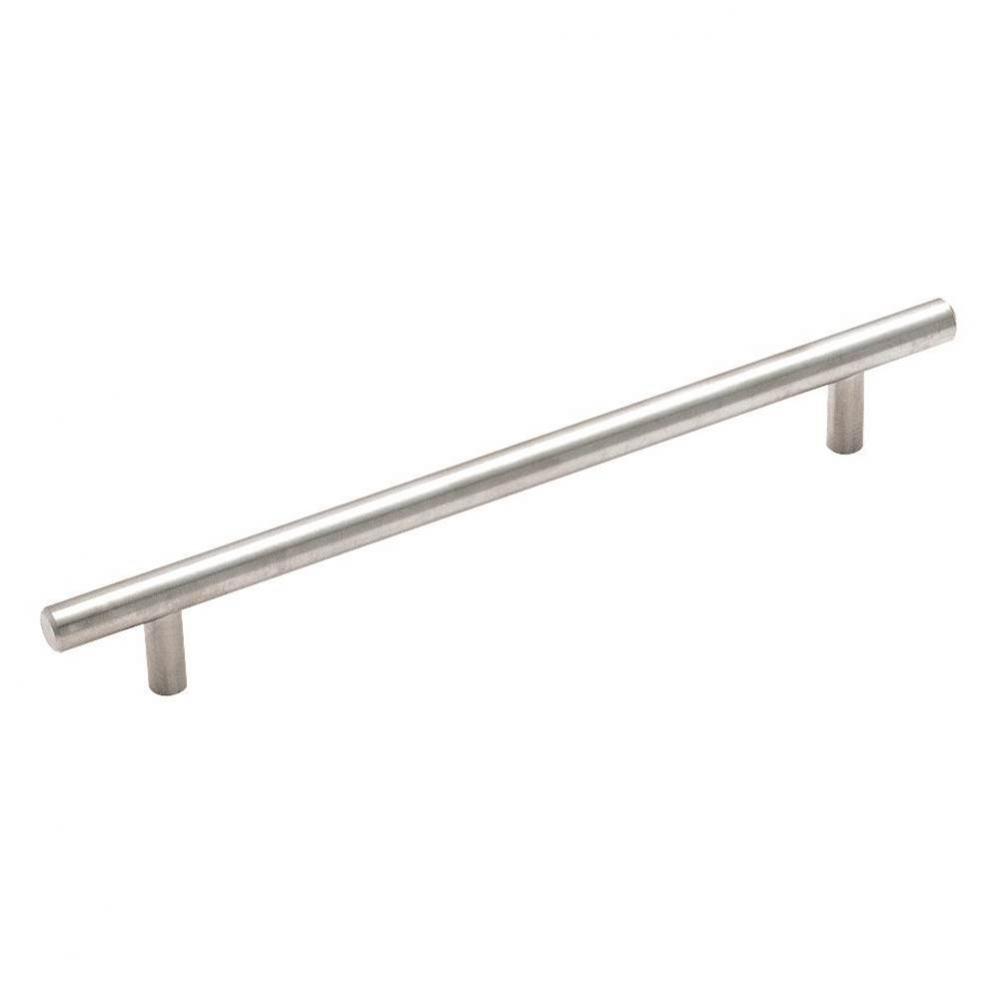 Bar Pulls 7-9/16 in (192 mm) Center-to-Center Sterling Nickel Cabinet Pull