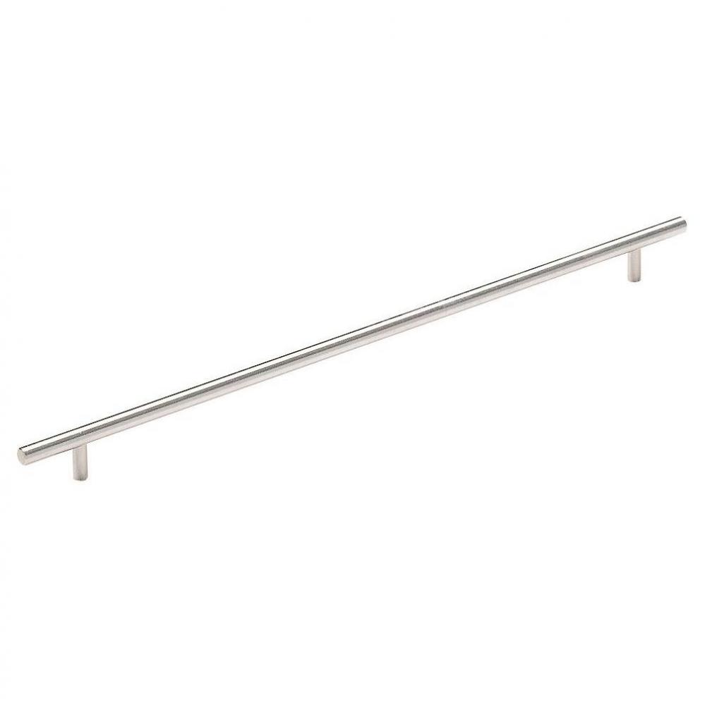 Bar Pulls 16-3/8 in (416 mm) Center-to-Center Sterling Nickel Cabinet Pull