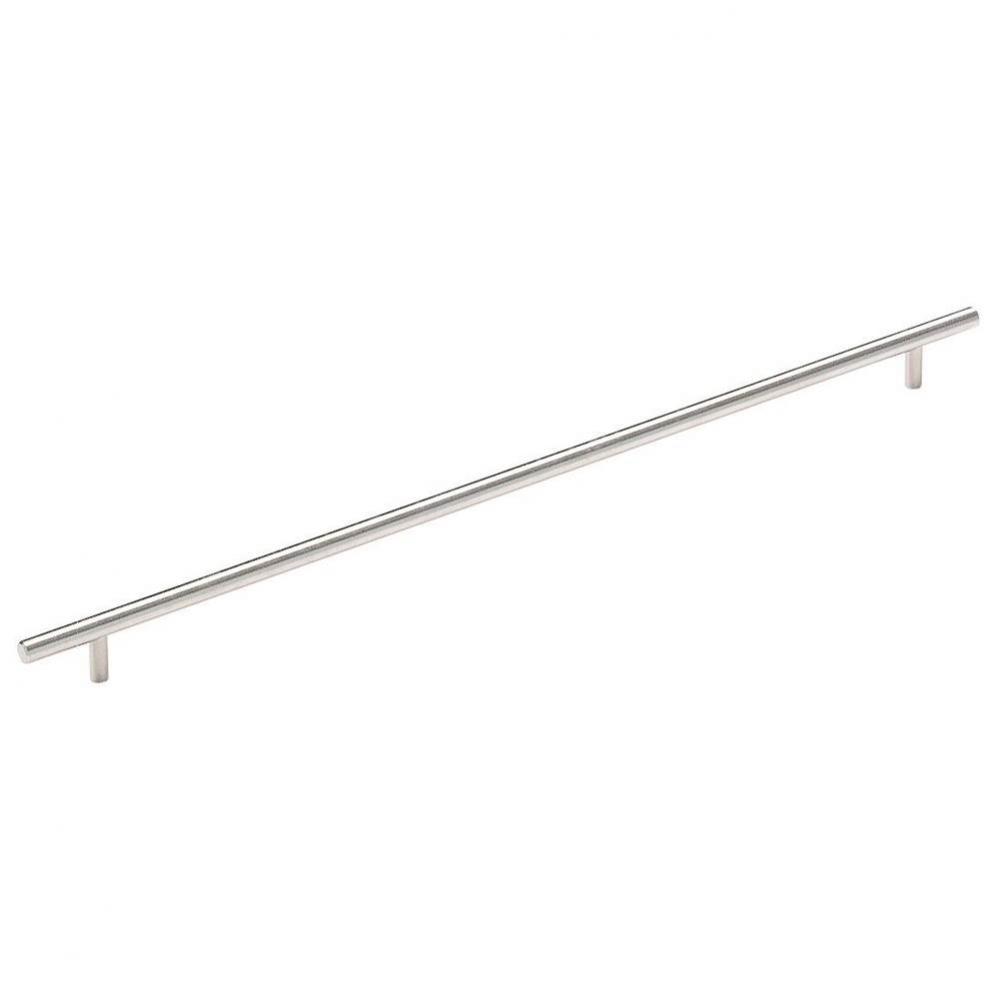 Bar Pulls 18-7/8 in (480 mm) Center-to-Center Sterling Nickel Cabinet Pull