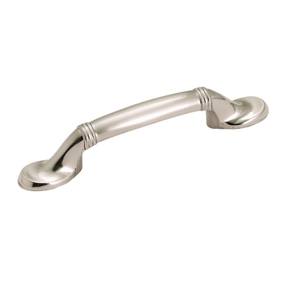 Sterling Traditions 3 in (76 mm) Center-to-Center Sterling Nickel Cabinet Pull