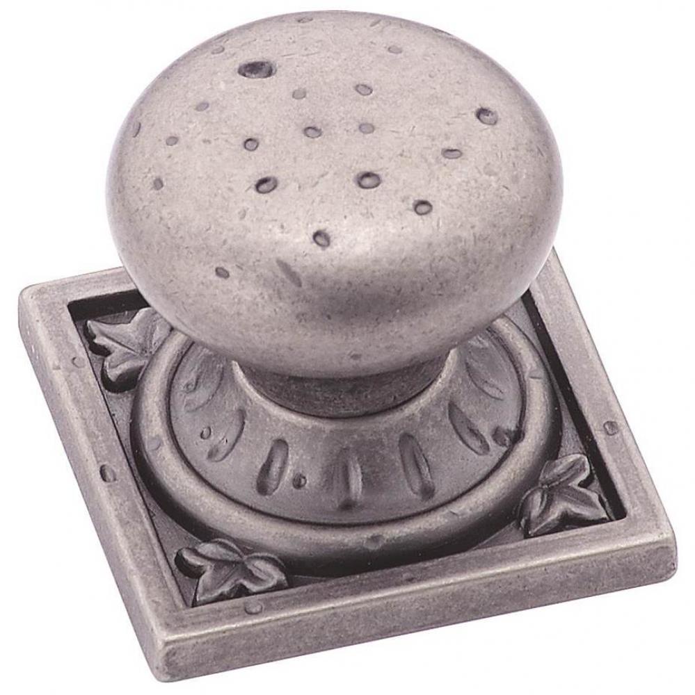 Ambrosia 1-1/2 in (38 mm) Length Weathered Nickel Cabinet Knob