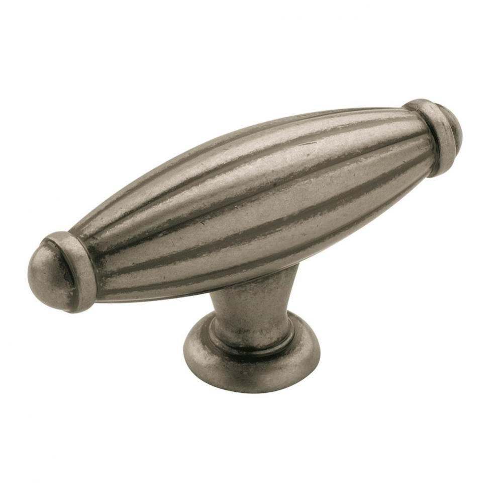 Blythe 2-5/8 in (67 mm) Length Weathered Nickel Cabinet Knob