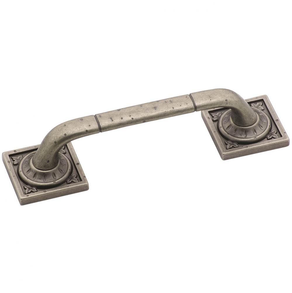 Ambrosia 3-3/4 in (96 mm) Center-to-Center Weathered Nickel Cabinet Pull