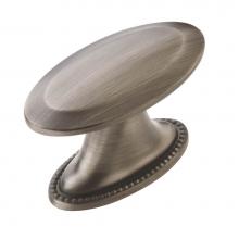 Amerock BP29280AS - Atherly 1-1/2 in (38 mm) Length Antique Silver Cabinet Knob