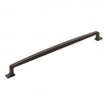 Amerock BP54024BBR - Westerly 18 in (457 mm) Center-to-Center Black Bronze Appliance Pull