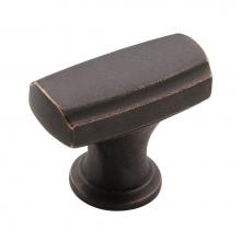 Amerock BP55311DOB - Highland Ridge 1-3/8 in (35 mm) Length Dark-Oiled Bronze Cabinet Knob