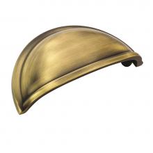 Amerock BP53010EB - Cup Pulls 3 in (76 mm) Center-to-Center Elegant Brass Cabinet Cup Pull