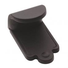 Amerock BP1593FB - Inspirations 1-7/8 in (48 mm) Length Flat Black Cabinet Finger Pull