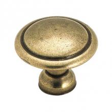Amerock 848LB - Allison Value 1-3/8 in (35 mm) Diameter Light Antique Brass Cabinet Knob