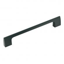 Amerock BP55368MB - Riva 6-5/16 in (160 mm) Center-to-Center Matte Black Cabinet Pull