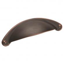 Amerock BP9365ORB - Cup Pulls 2-1/2 in (64 mm) Center-to-Center Oil-Rubbed Bronze Cabinet Cup Pull