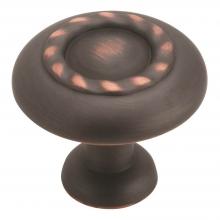 Amerock BP1585ORB - Inspirations 1-1/4 in (32 mm) Diameter Oil-Rubbed Bronze Cabinet Knob