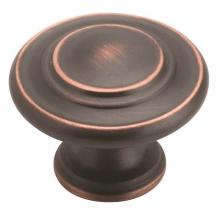 Amerock BP1586ORB - Inspirations 1-5/16 in (33 mm) Diameter Oil-Rubbed Bronze Cabinet Knob