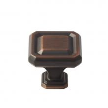 Amerock BP36547ORB - Wells 1-1/2 in (38 mm) Length Oil-Rubbed Bronze Cabinet Knob